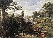 Nicolas Poussin Landscape with Diogenes oil on canvas